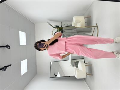 Şalvar Tişört Takım Pembe