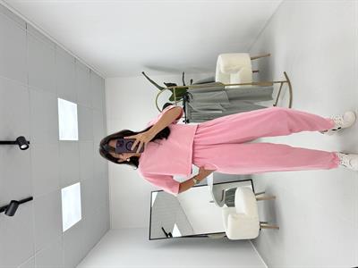 Şalvar Tişört Takım Pembe