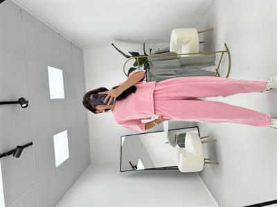 Şalvar Tişört Takım Pembe