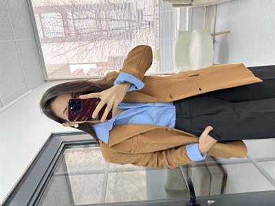 Süet Taba Ceket 