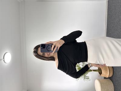 Tasarım Bluz Siyah