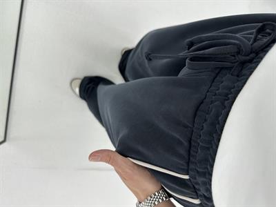 Yanı Şerit Detaylı Modal Kumaş Antrasit Eşofman Alt
