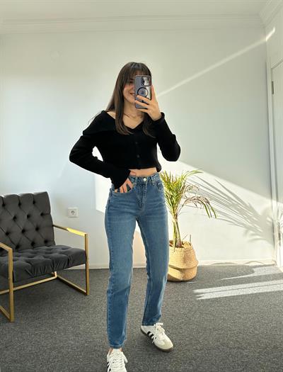ZR LİKRALI BOYFİT JEAN
