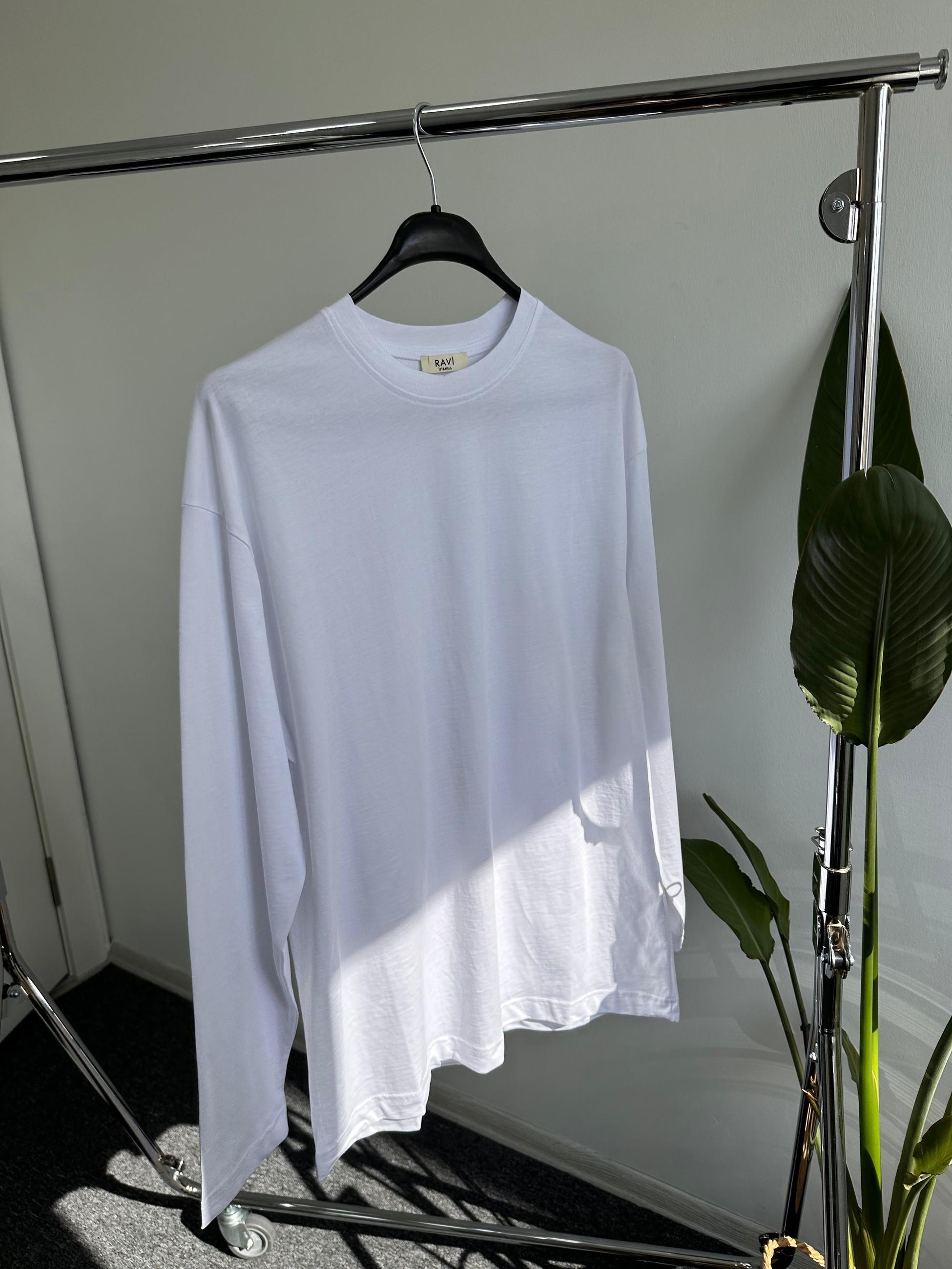  Bisiklet Yaka Basic Tshirt