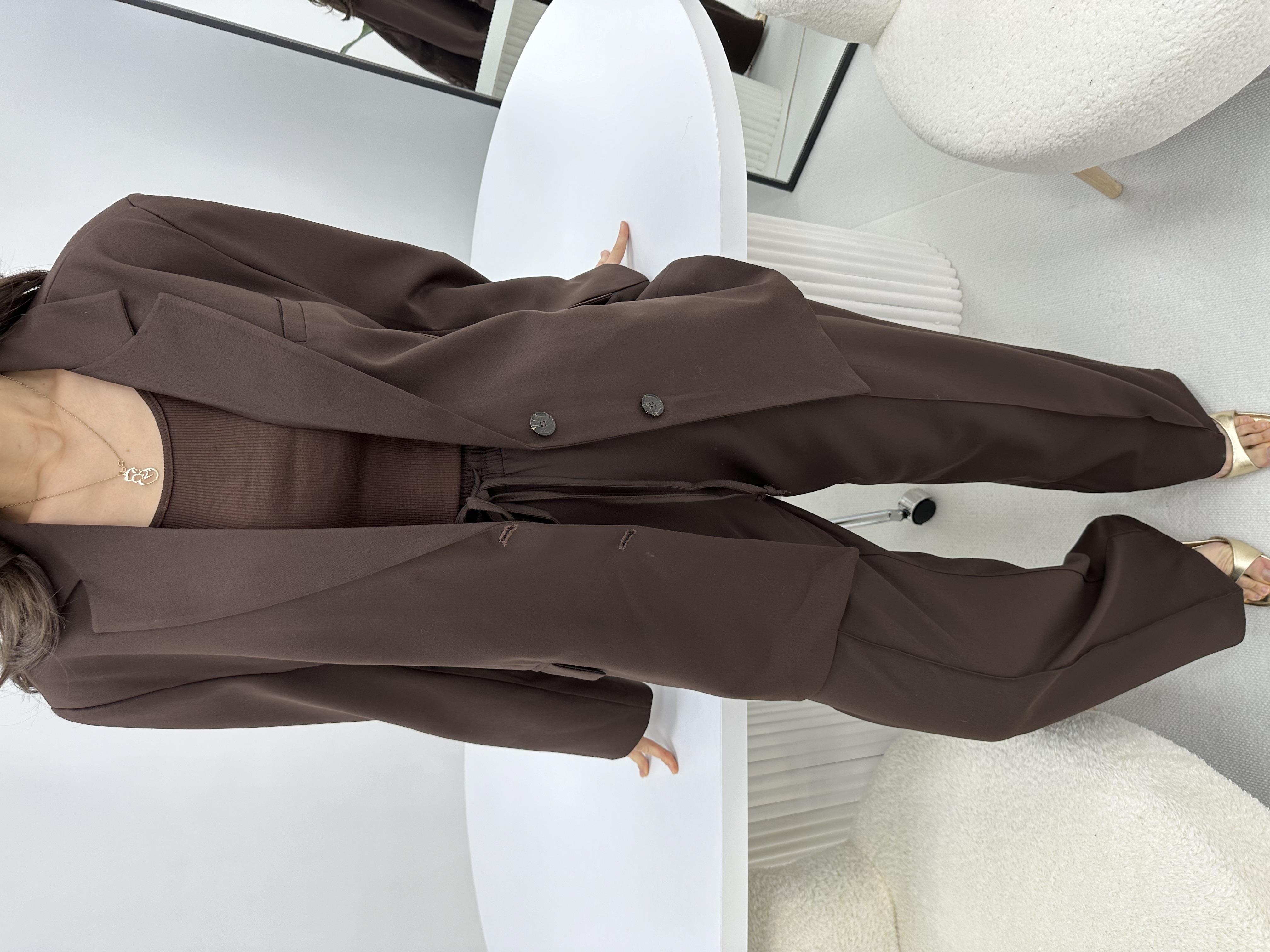 Acı Kahve Oversize Ceket