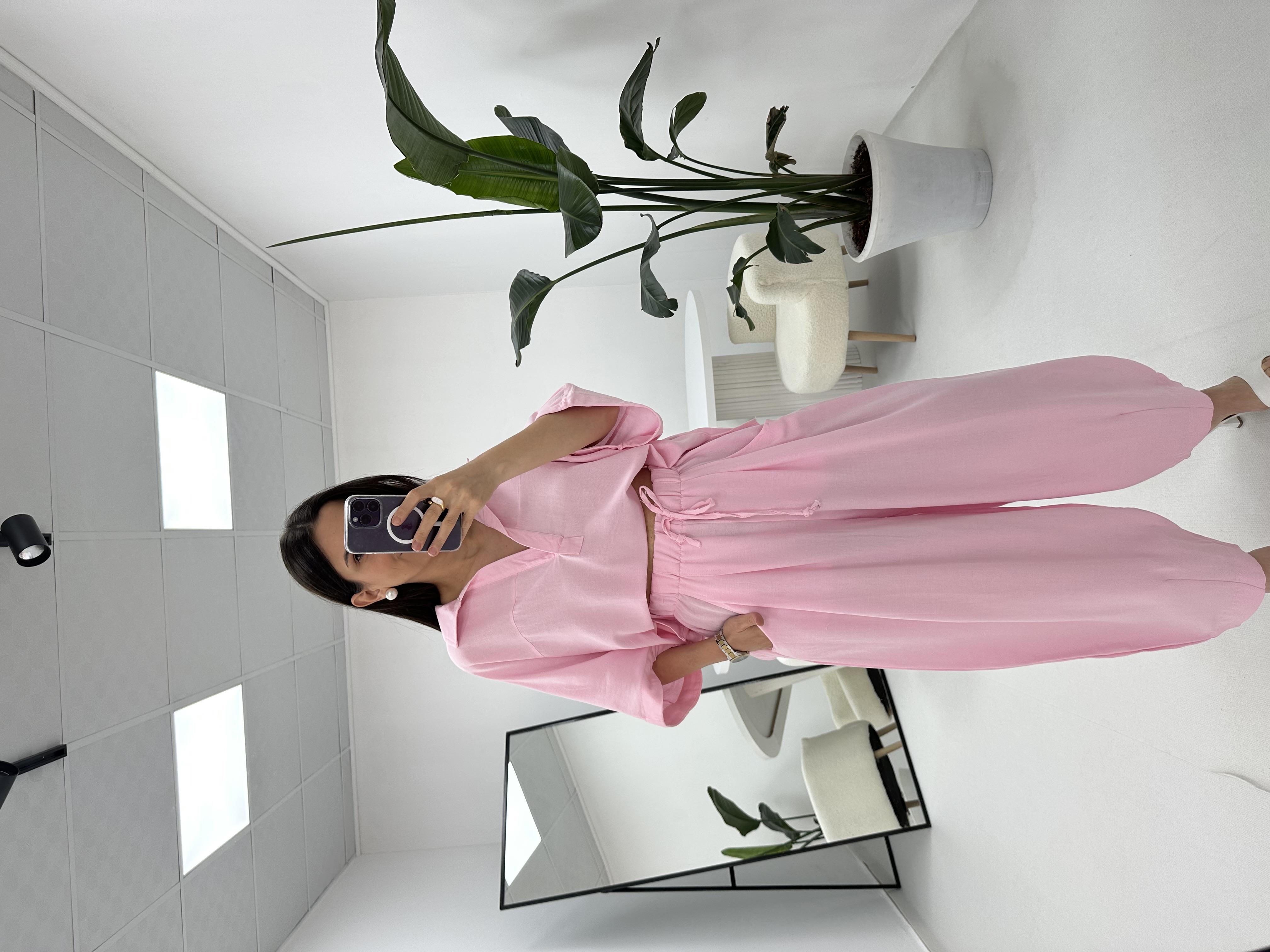 Keten Takım Pembe