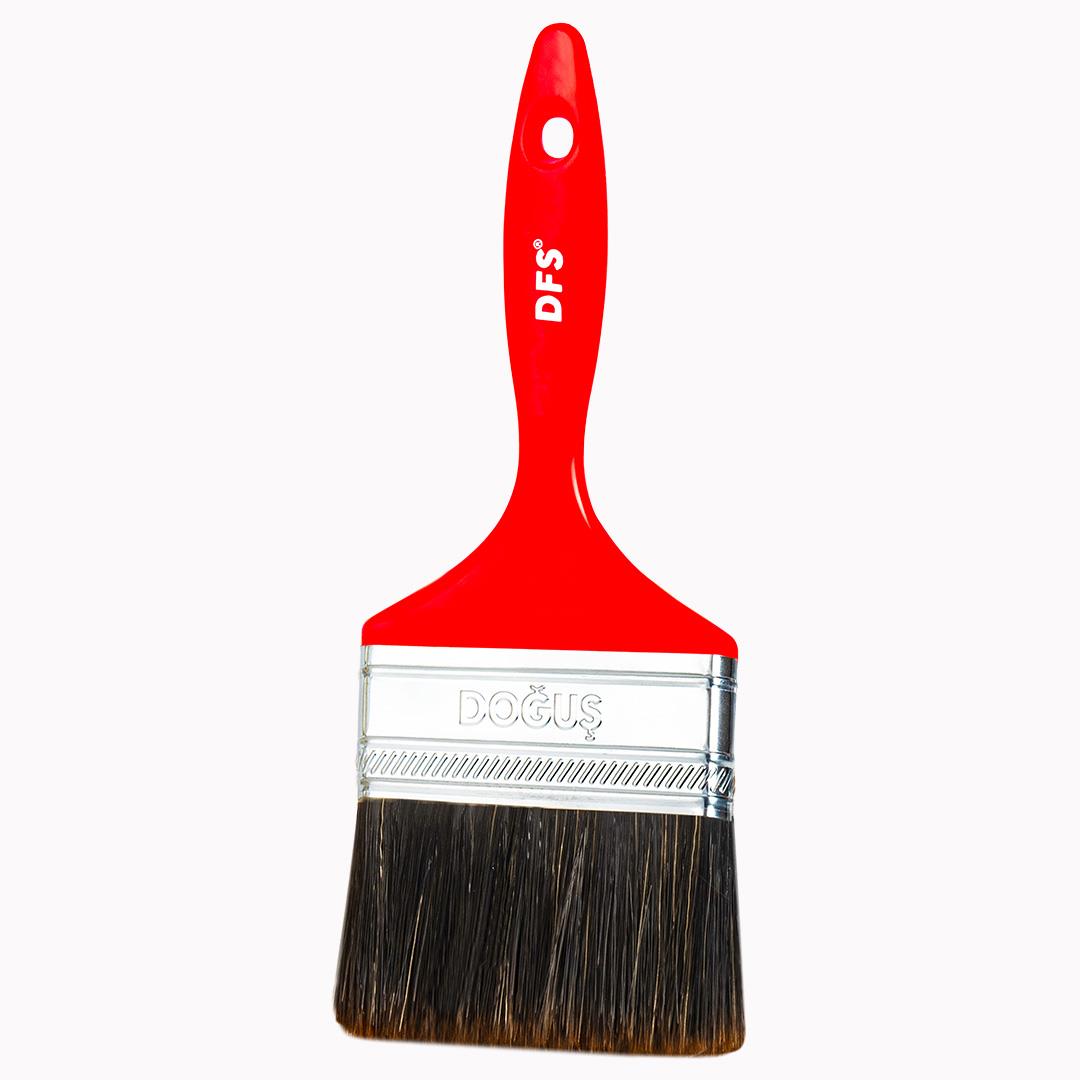 DFS Plastik Saplı Yağlı Boya Fırçası No:4