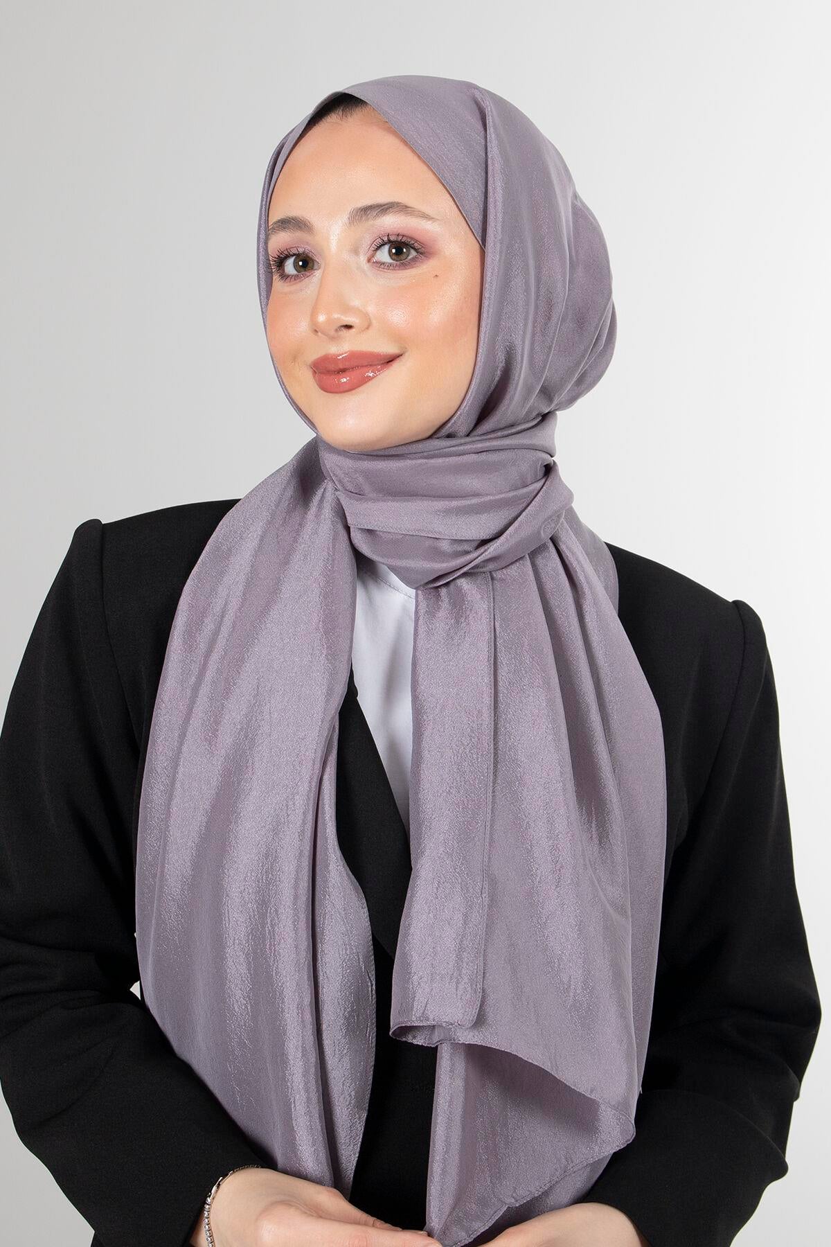 Harem Scarf Brisa Vual Füme Düz Renk Şal-1197-31-KVS0614