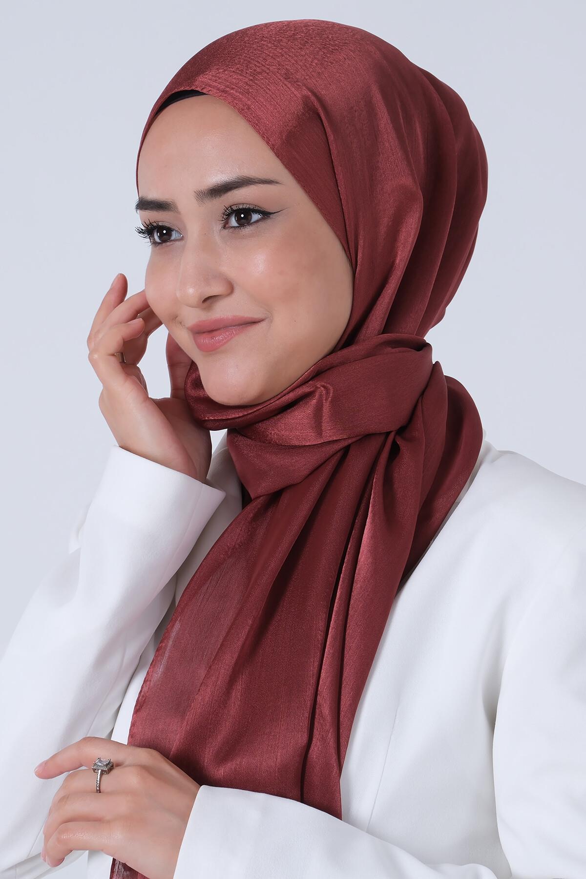 Harem Scarf Brisa Vual Şal Bakır-1197-231-KVS0737
