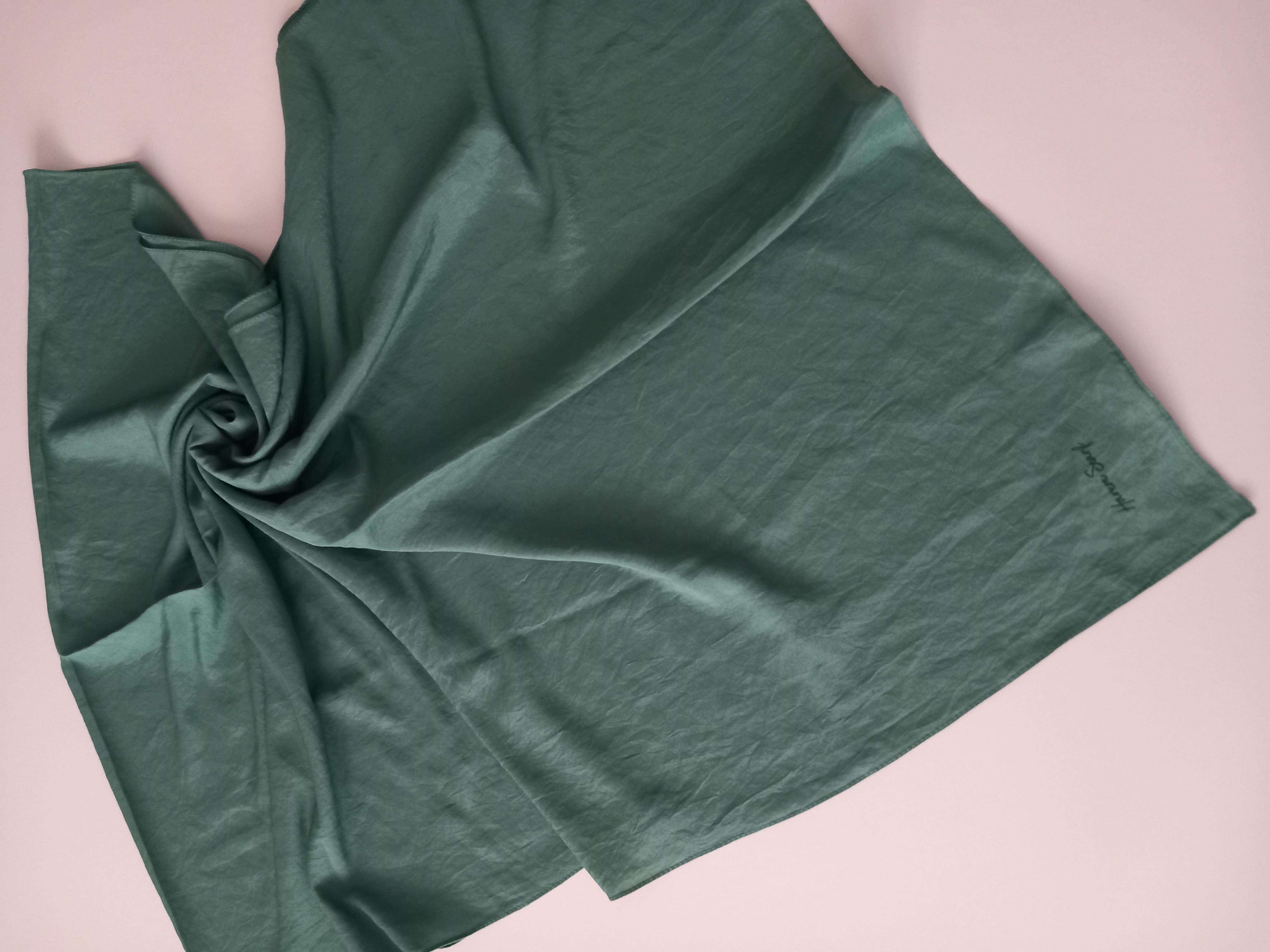 Harem Scarf Brisa Vual Şal Koyu Mint-1197-661-KVS0741