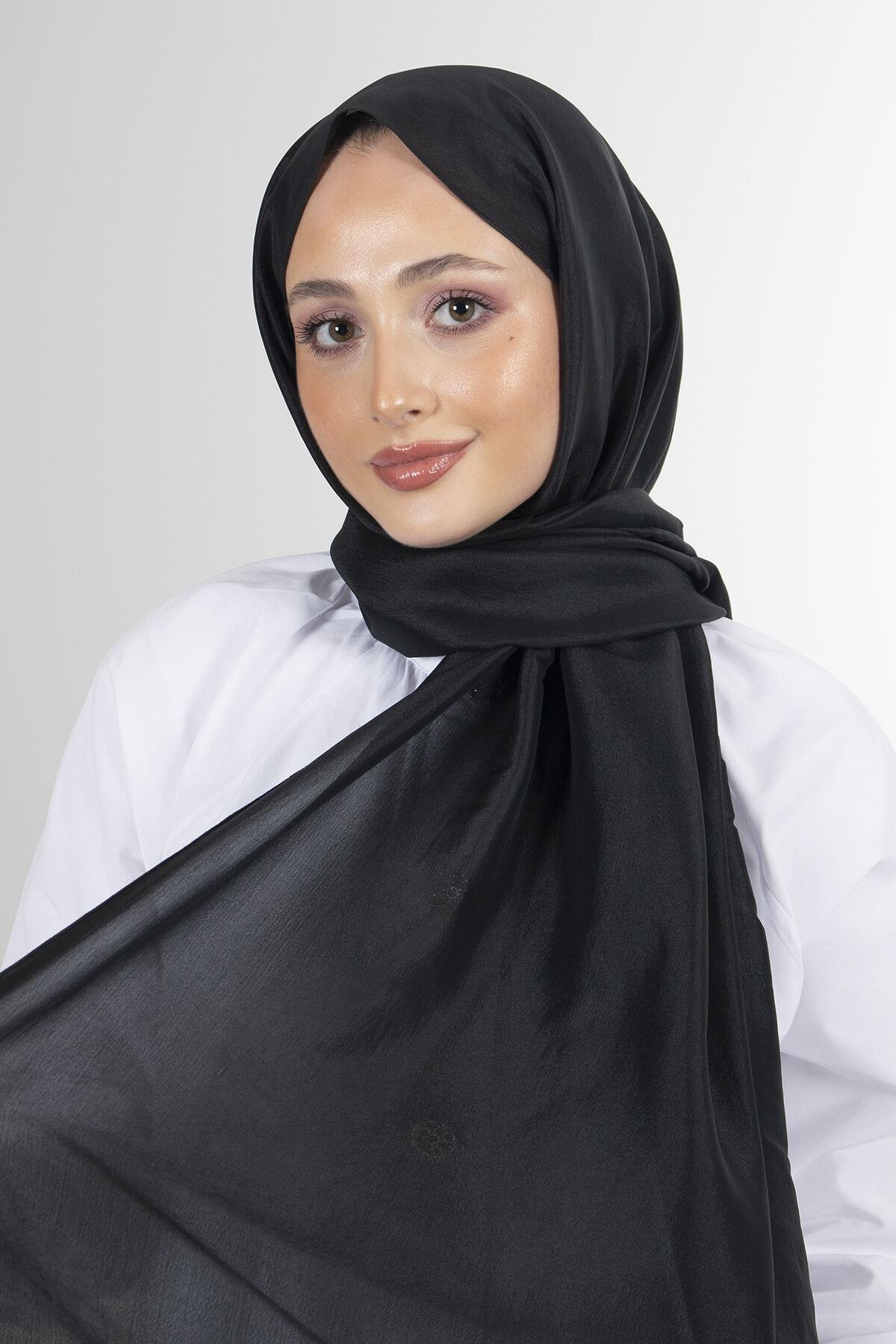 Harem Scarf Brisa Vual Şal Siyah-1197-01
