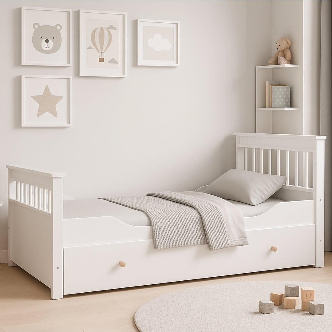 %100 MDF Bonnie 90x190 cm Yavrulu Montessori Bebek & Çocuk Karyola