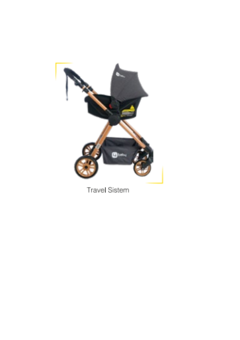 4Baby Comfort Gold Travel Sistem Bebek Arabası