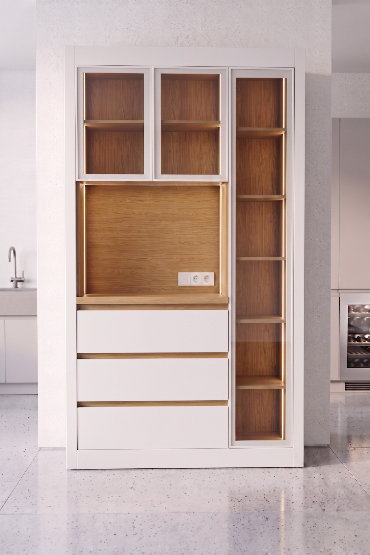 Kahve KöşesiAvm 24Nero Kahve Köşesi Multi 125 cm Montaj Dahil