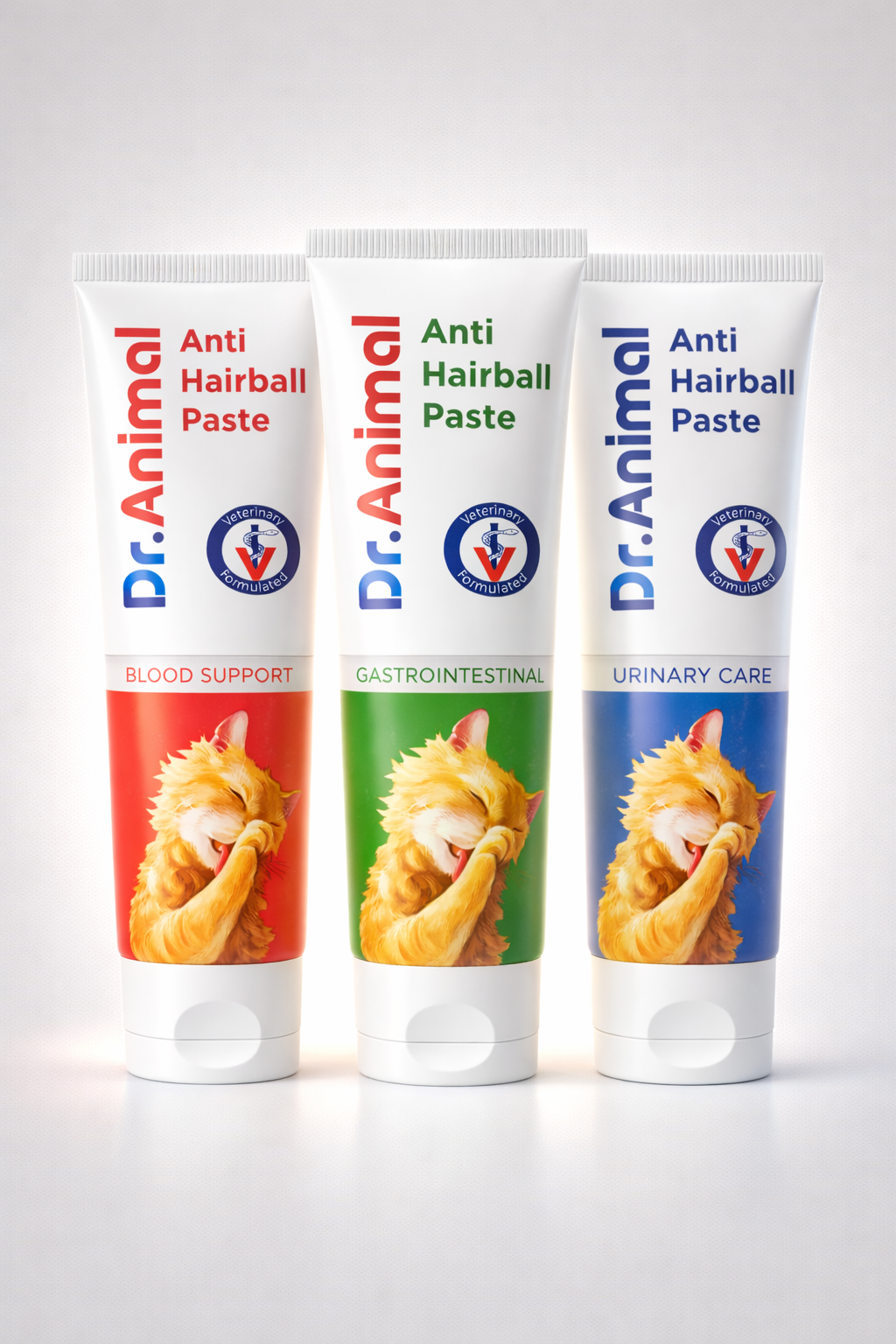 75 gr Üçlü  Anti Hairbal Paste | Blood Support, Gastrointestinal, Urinary | Dr.Animal