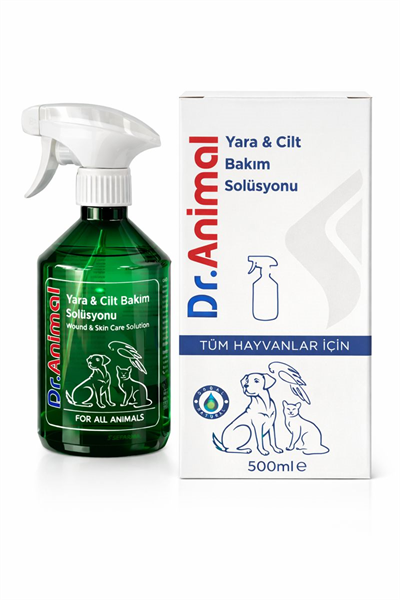 500 ML DR ANİMAL YARA VE CİLT BAKIM SOLÜSYONU