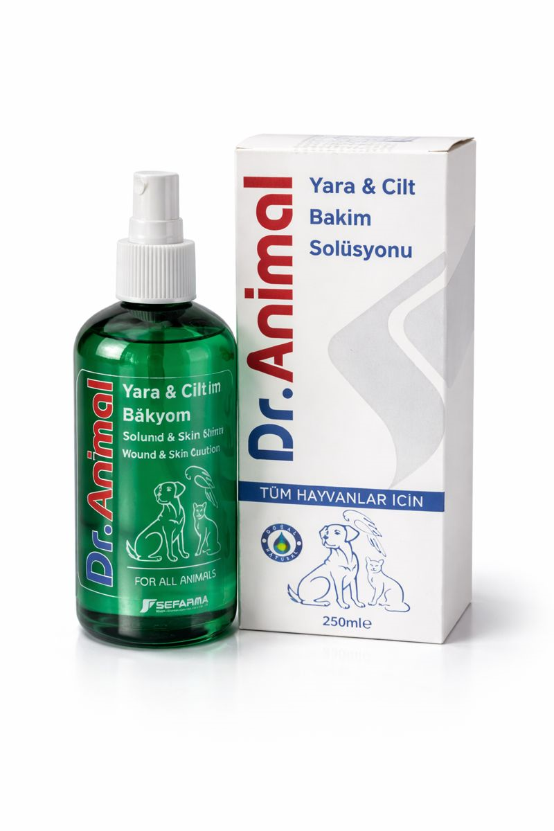 250 ML DR ANİMAL YARA VE CİLT BAKIM SOLÜSYONU