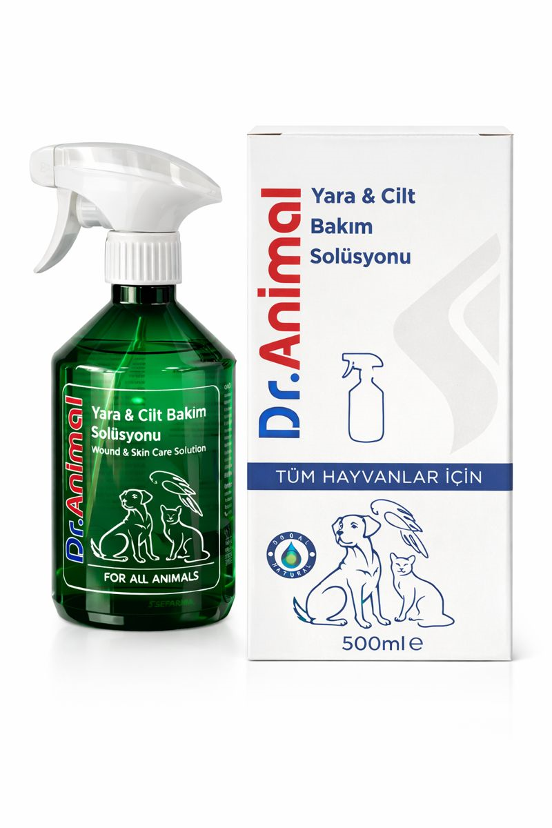 500 ML DR ANİMAL YARA VE CİLT BAKIM SOLÜSYONU
