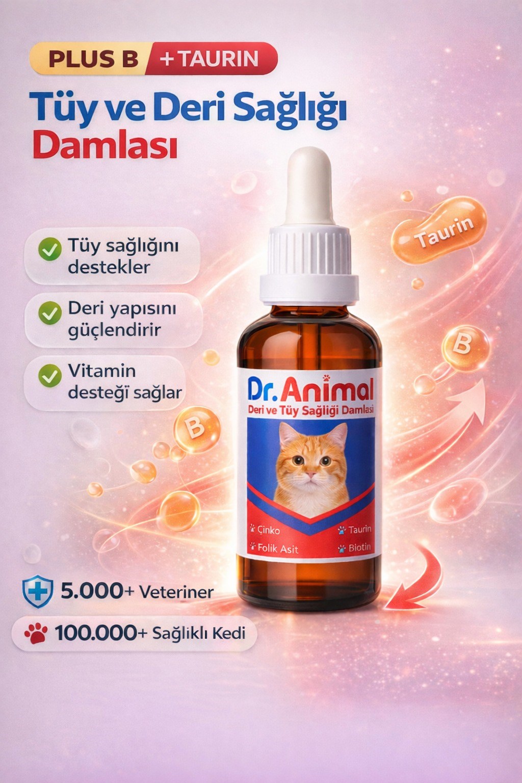 Dr. Animal  Deri ve Tüy Sağlığı Damlası
