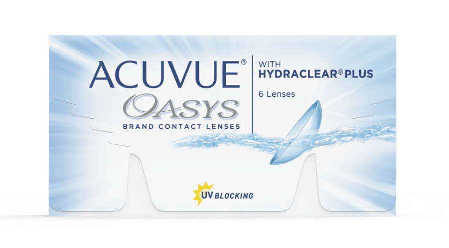 Acuvue Oasys Numaralı Şeffaf Lens