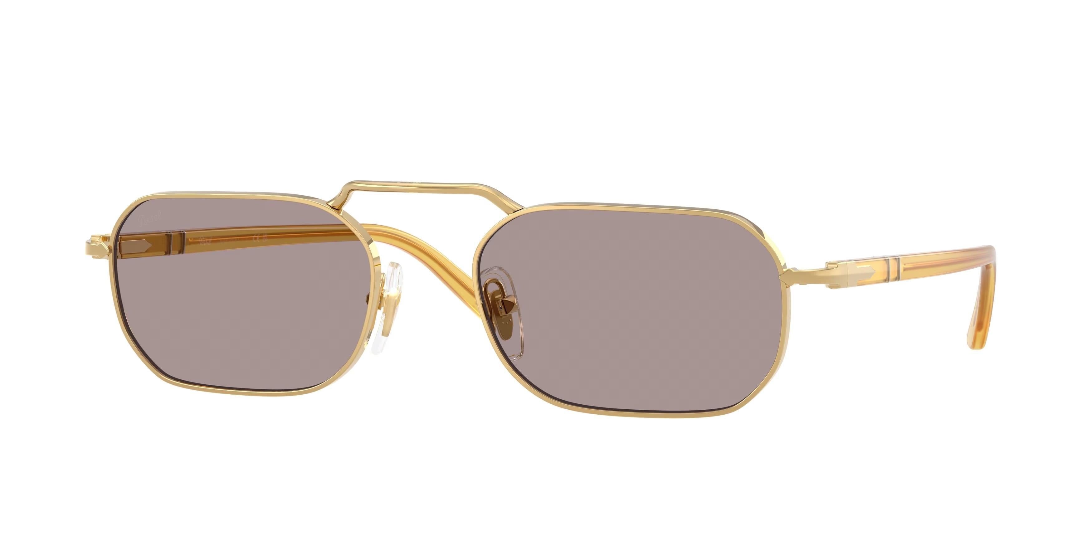 PERSOL 1020 EŞREF TEK Güneş Gözlüğü (Siyah/Kahve Cam)