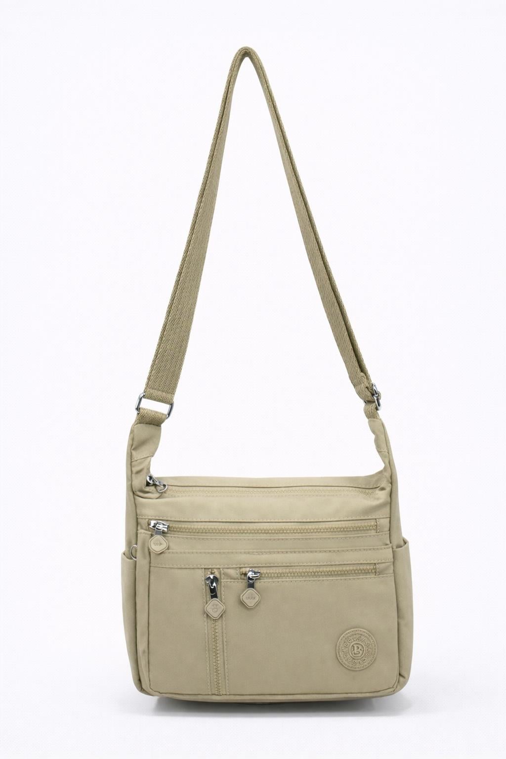 Bolsas Çapraz Askılı Kadın Çanta Bej 1080