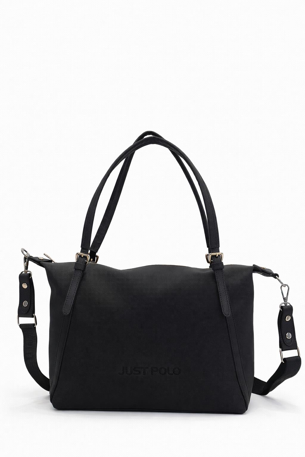 Just Polo Çapraz Askılı Kadın  Çantası Siyah 6037