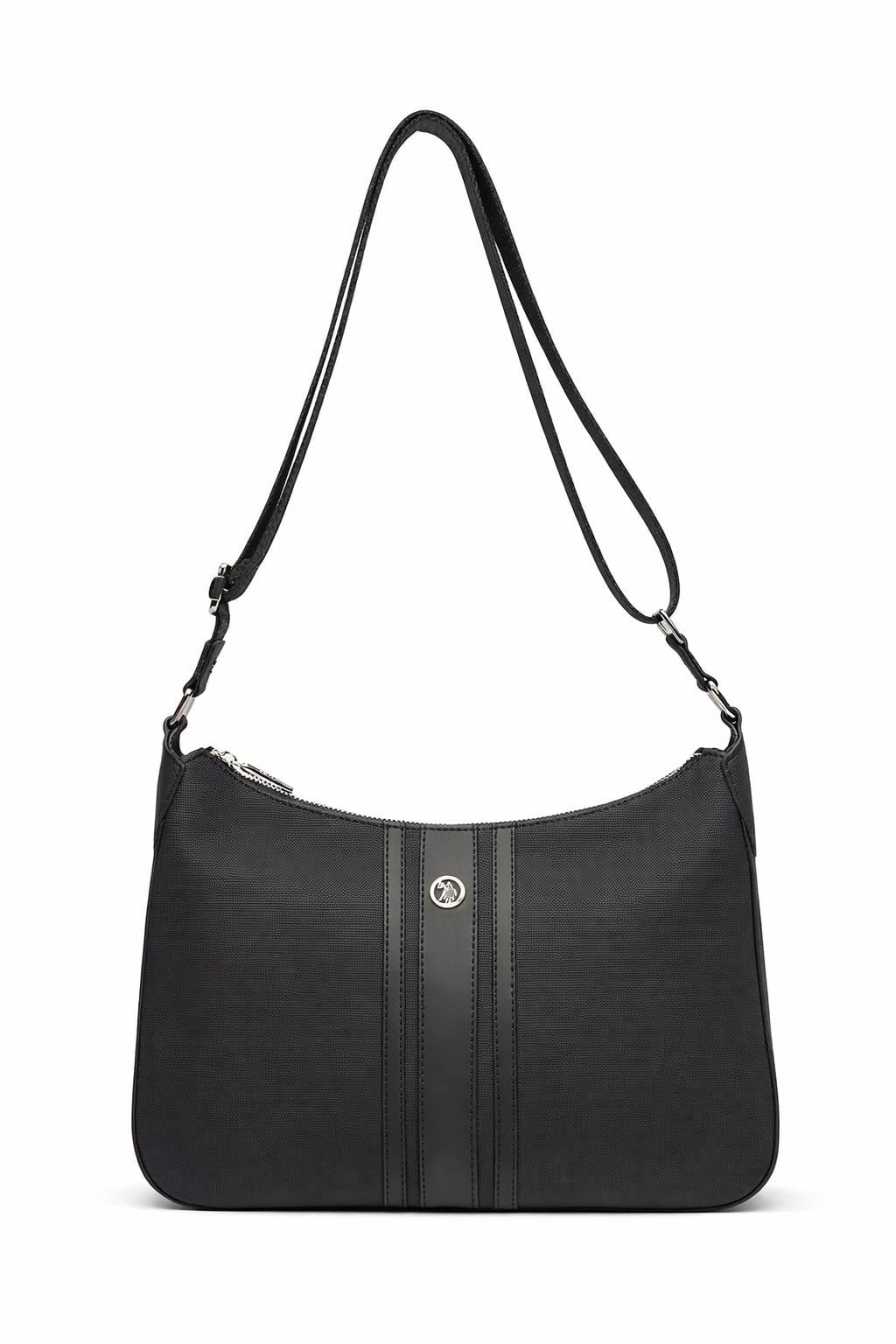 U.S. Polo Assn. Çapraz Askılı Kadın Çanta Siyah Us23661