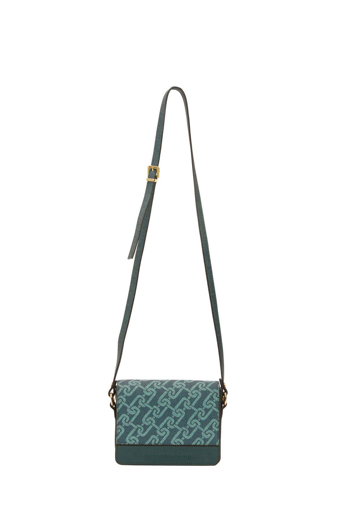 U.S. Polo Assn. Çapraz Askılı Kadın Çanta Petrol Us23501