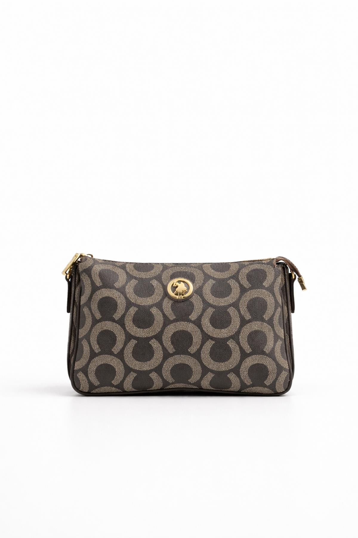 U.S. Polo Assn. Çapraz Askılı Kadın Çanta Vizon Us23599