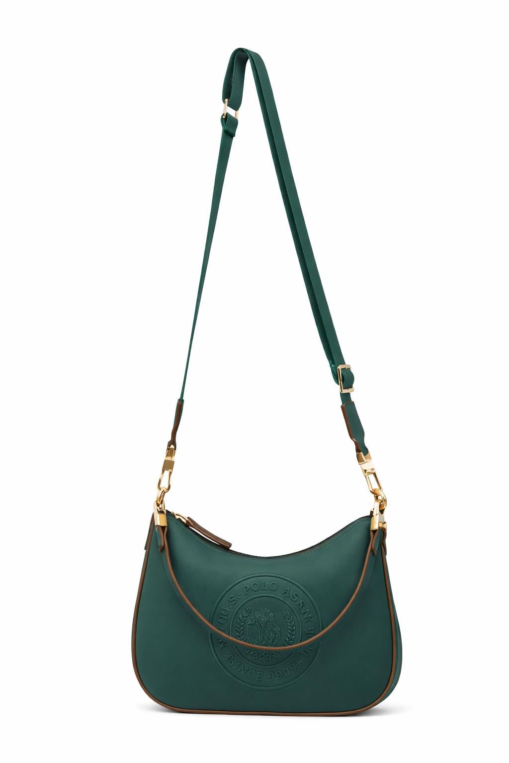 U.S. Polo Assn. Çapraz Askılı Kadın Çanta Petrol Us23698