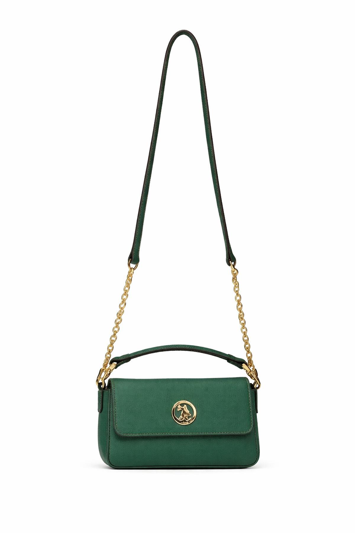 U.S. Polo Assn. Kadın Çapraz Askılı Çantası Petrol Us22583