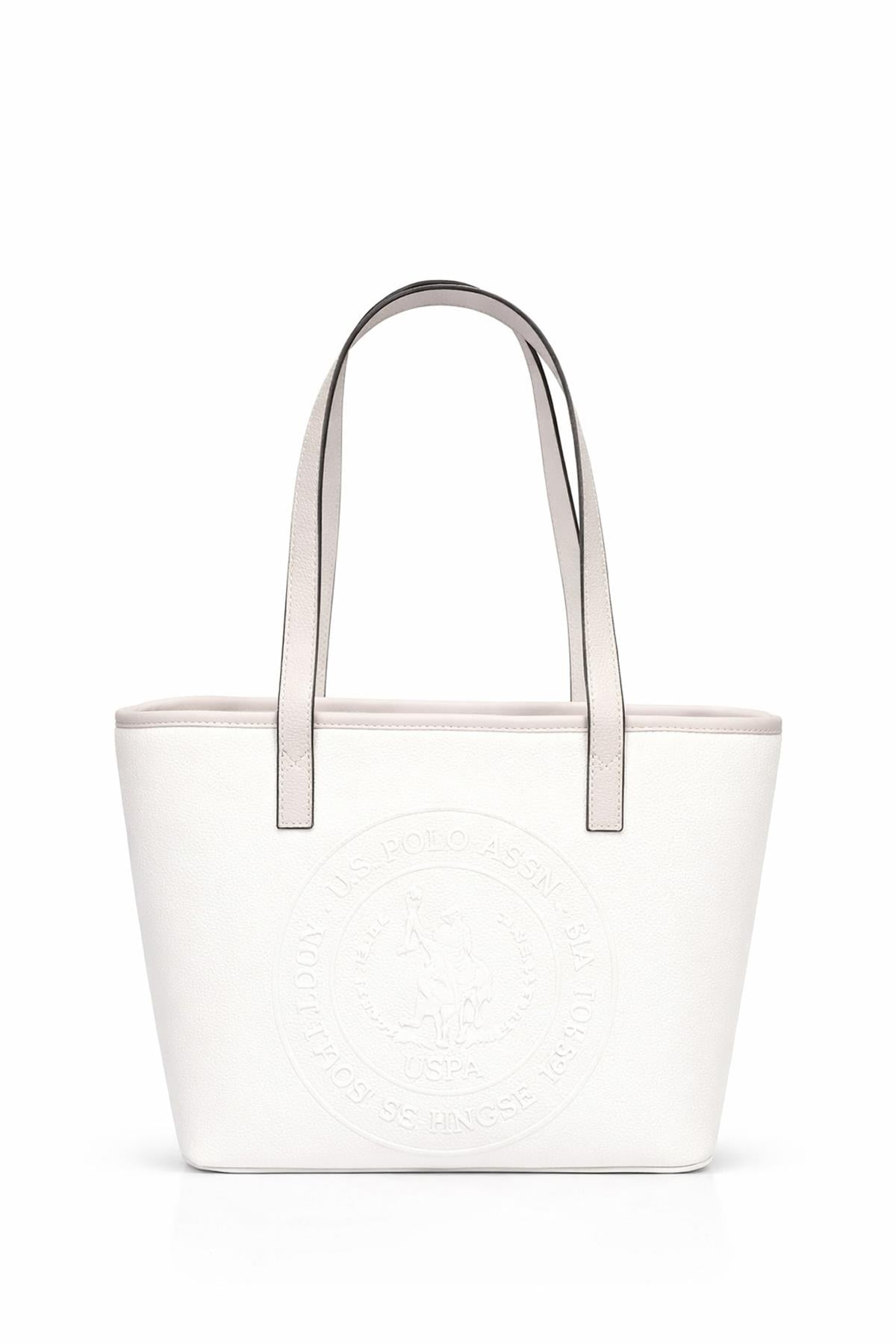 U.S. Polo Assn. Çapraz Askılı Kadın Çanta Beyaz Us24300