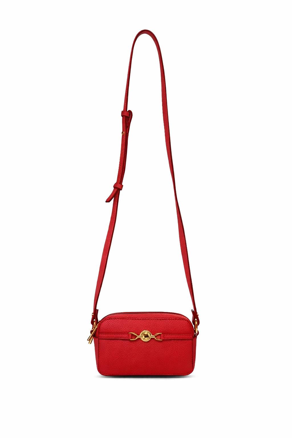 U.S. Polo Assn. Çapraz Askılı Kadın Çanta Kırmızı Us25232