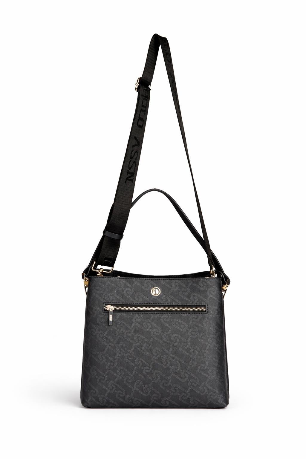 U.S. Polo Assn. Çapraz Askılı Kadın Çanta Siyah Us24109