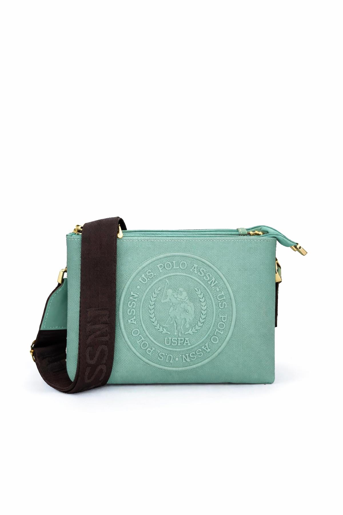 U.S. Polo Assn. Çapraz Askılı Kadın Çanta Yeşil Us24303