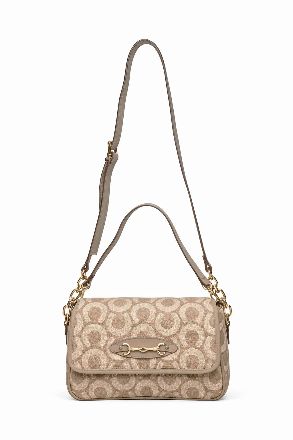 U.S. Polo Assn. Çapraz Askılı Kadın Çanta Koyu Taş Us24191