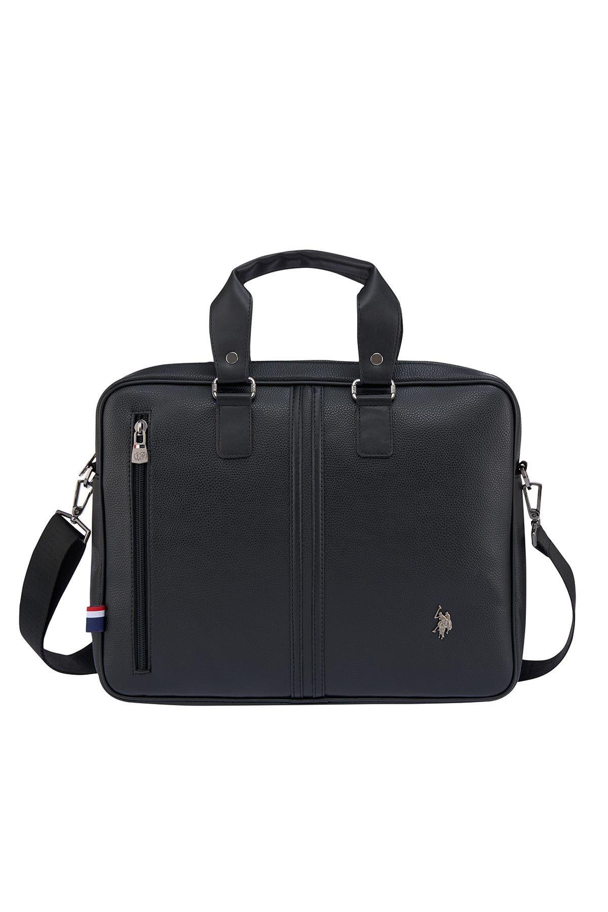 Us Polo Assn 6753 Omuz Askılı Laptop Çantası Evrak Çantası Siyah