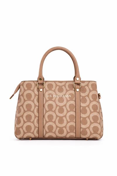 U.S. Polo Assn. Çapraz Askılı Kadın Çanta Bej Us24205
