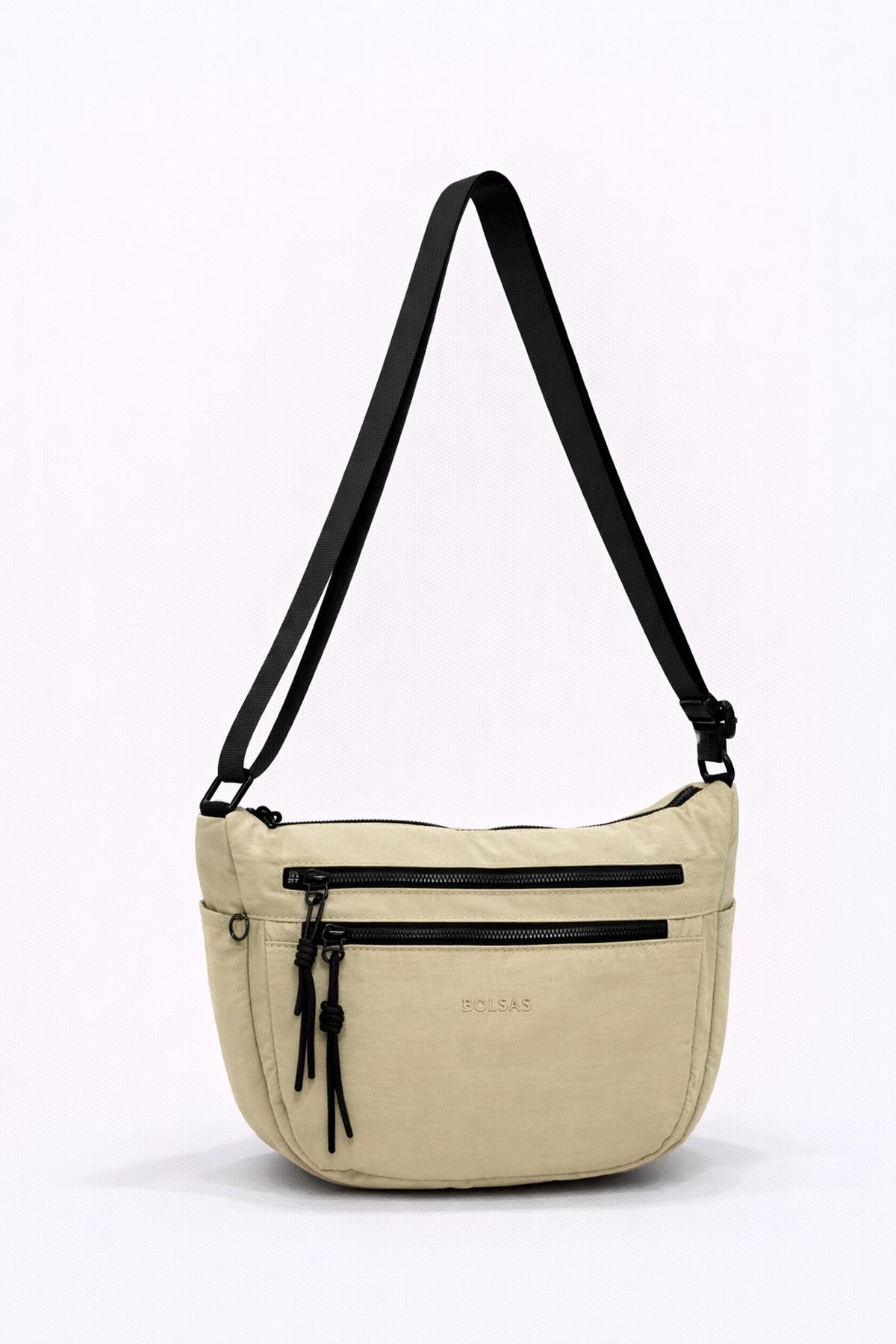 Bolsas Çapraz Askılı Kadın Çanta Bej 1115