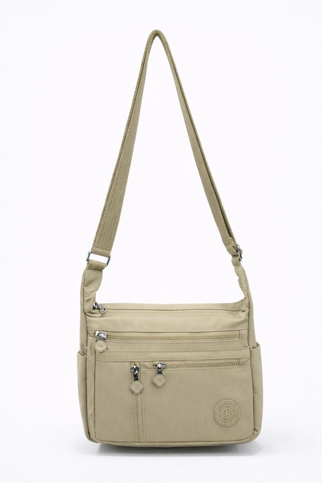 Bolsas Çapraz Askılı Kadın Çanta Bej 1080