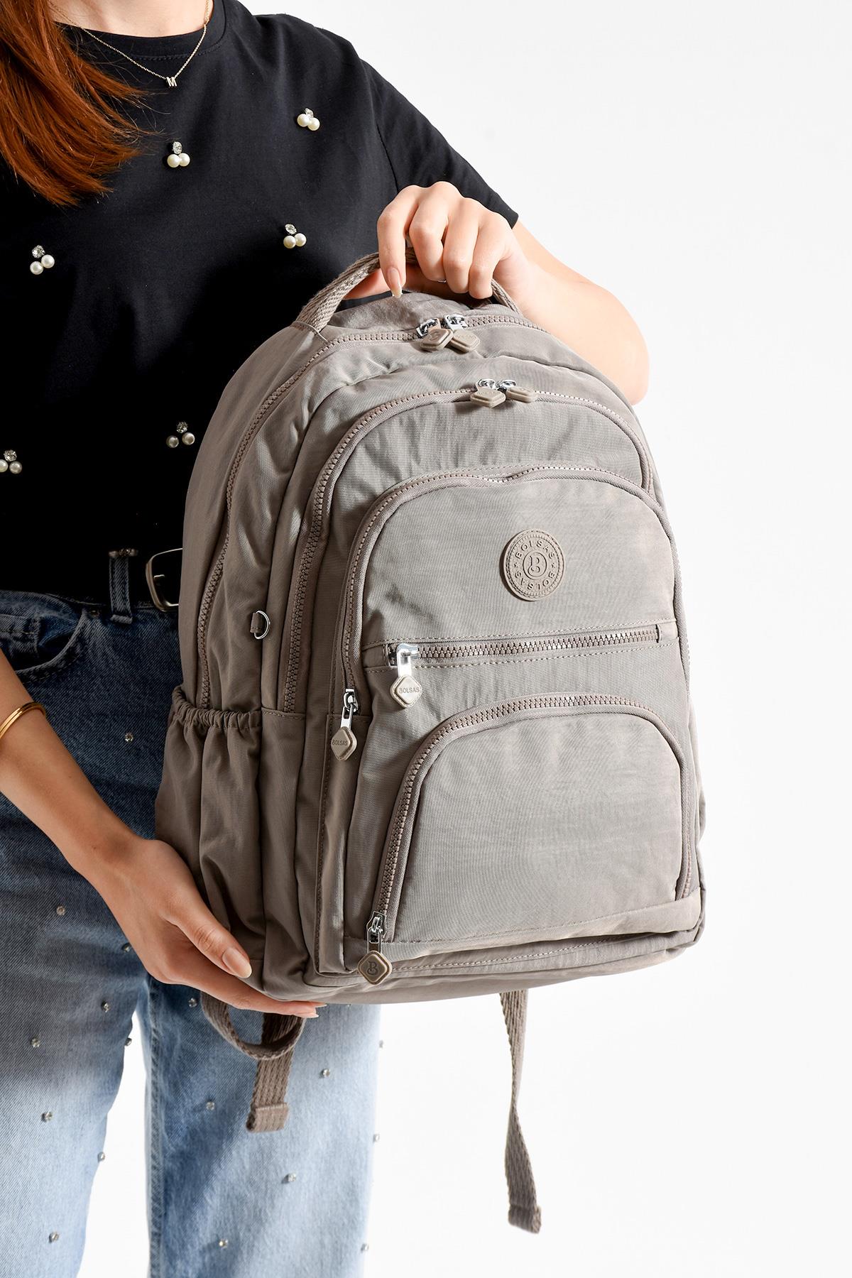 Bolsas Kadın Okul Sırt Çanta Kum 1087