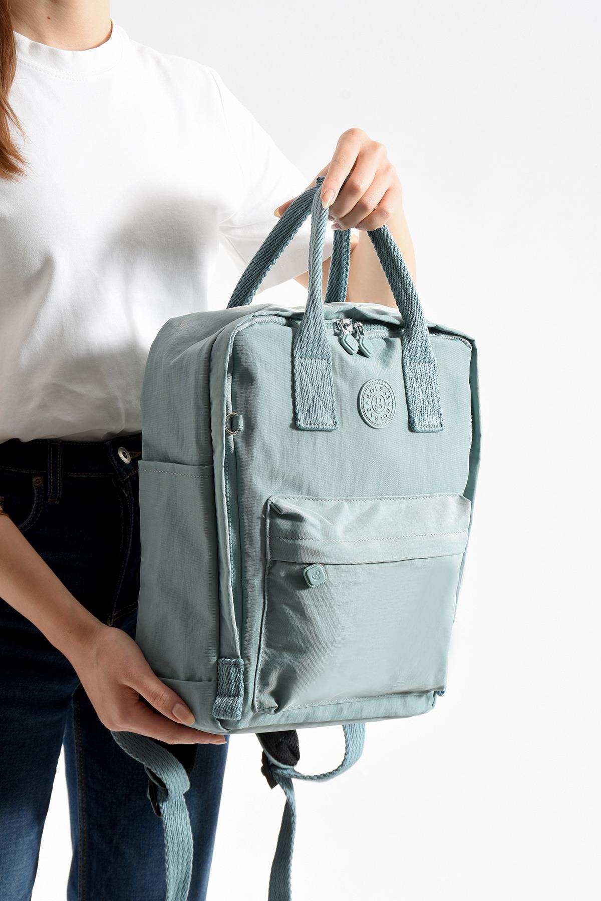 Bolsas Kadın Okul Sırt Çanta Su Yeşil 1088