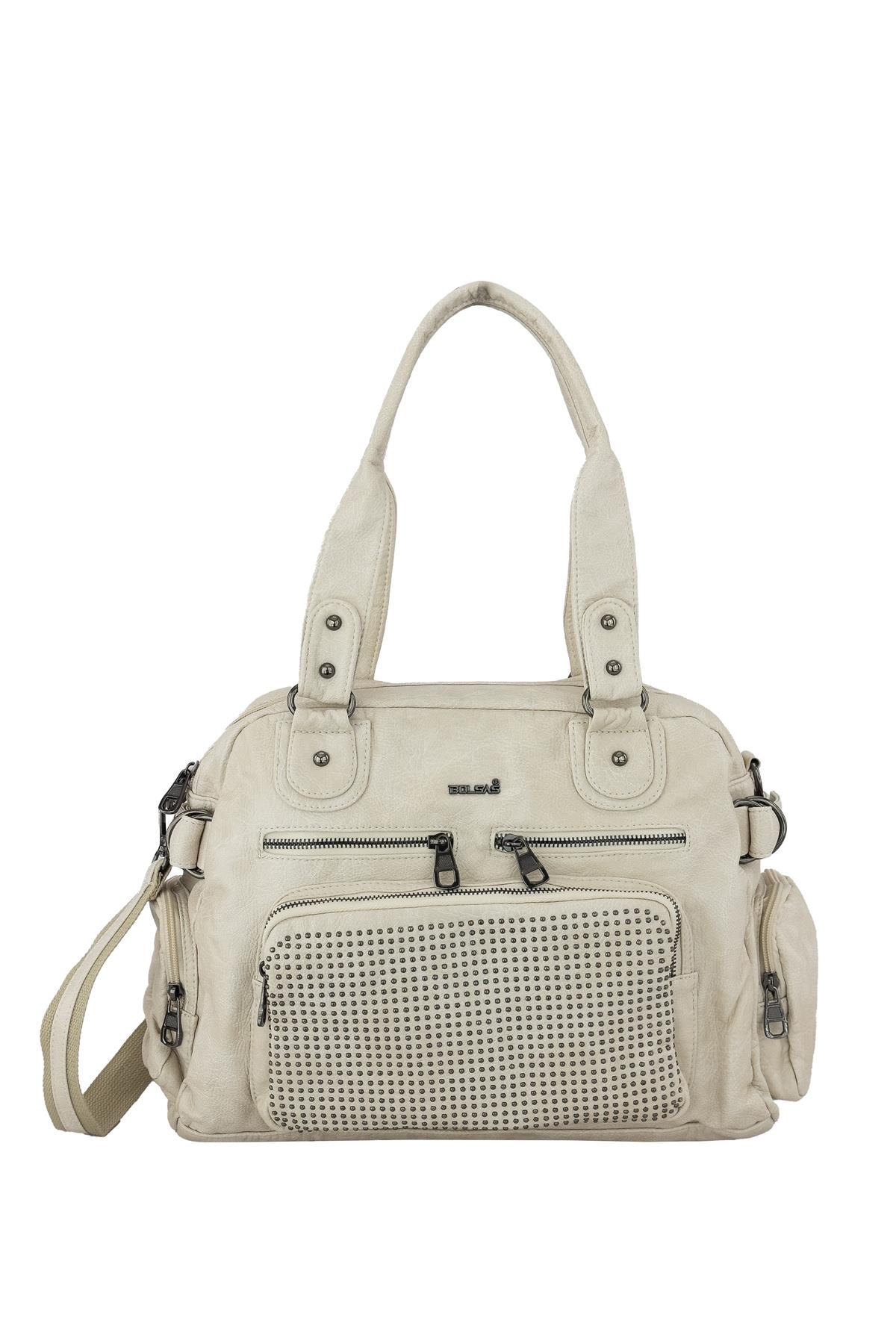 Bolsas Kadın Omuz Çanta Bej 1036