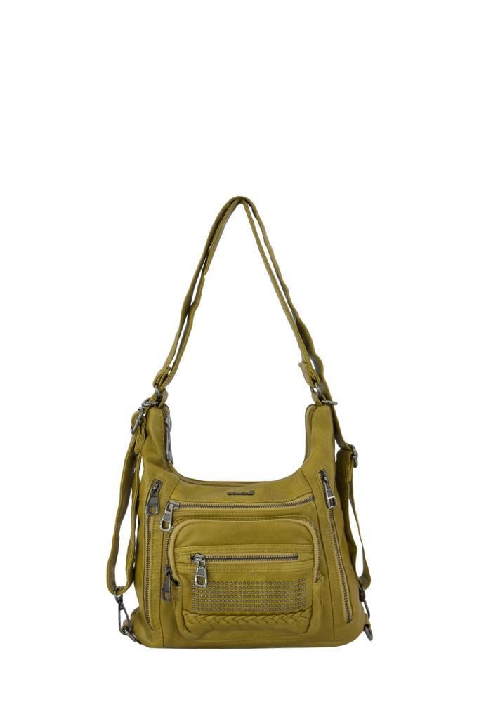 Bolsas Kadın Omuz ve Sırt  Çanta Hardal 1029