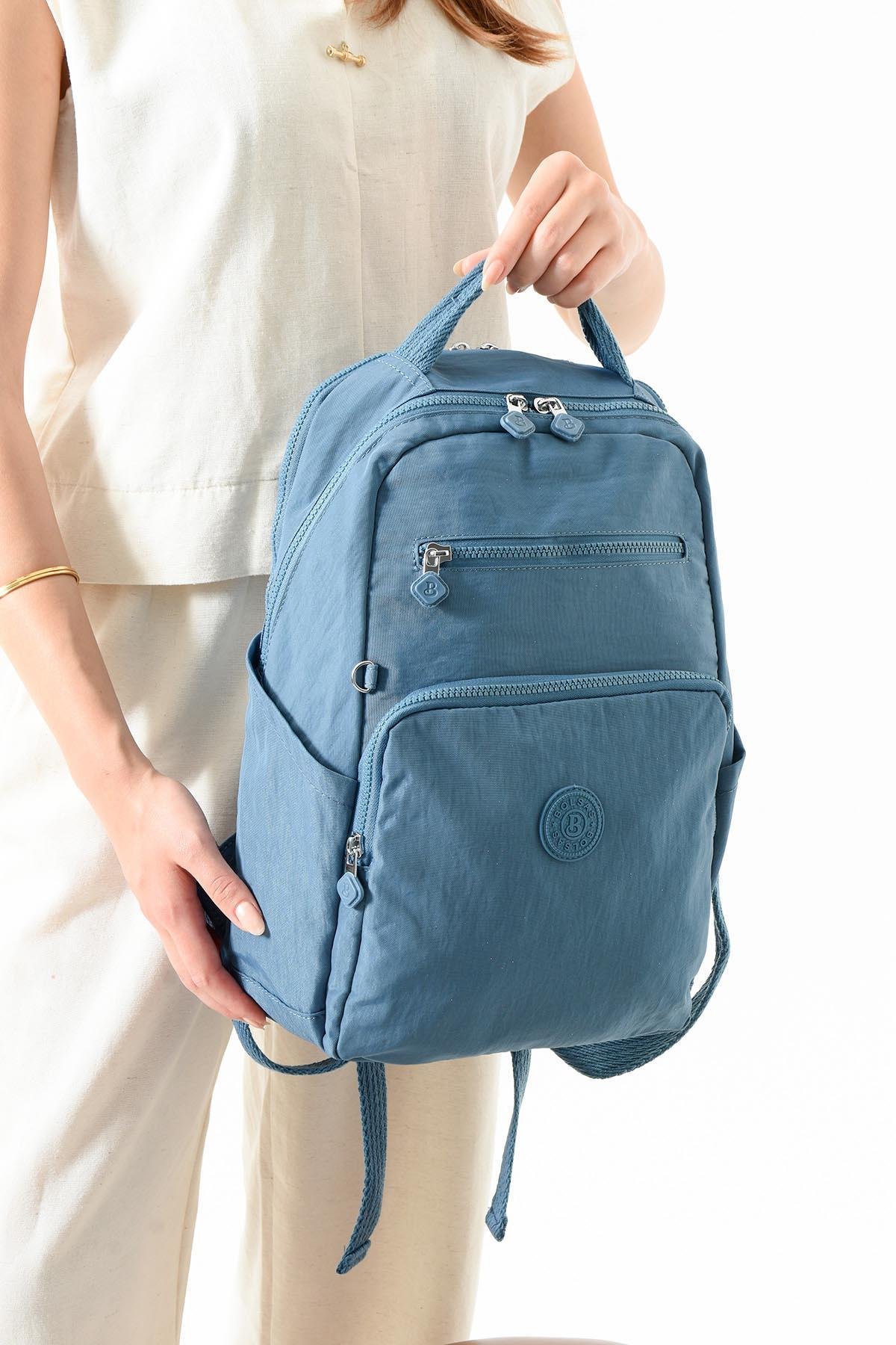 Bolsas Kadın Sırt Çanta Mavi 1086