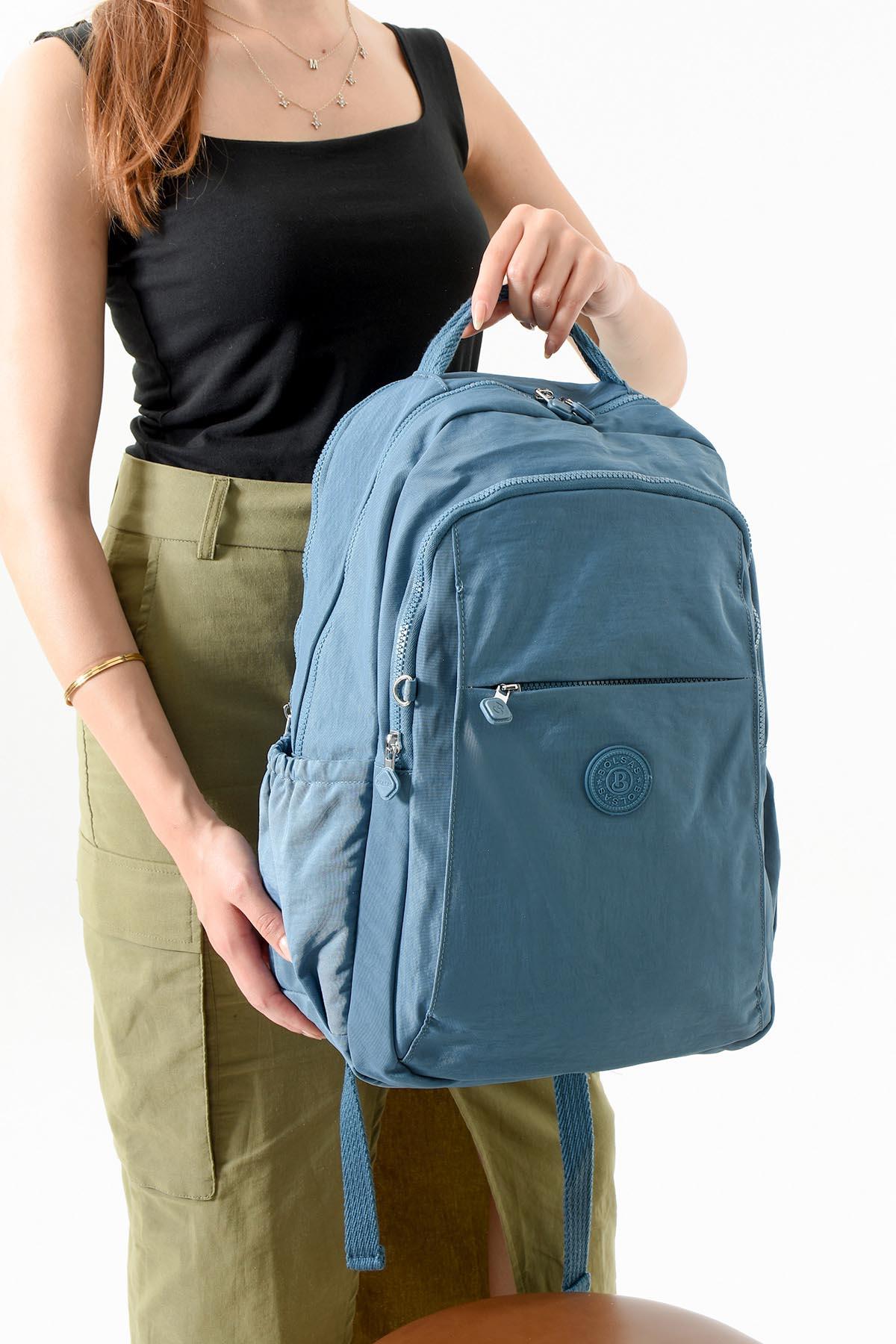 Bolsas Kadın Sırt Çanta Mavi 1092