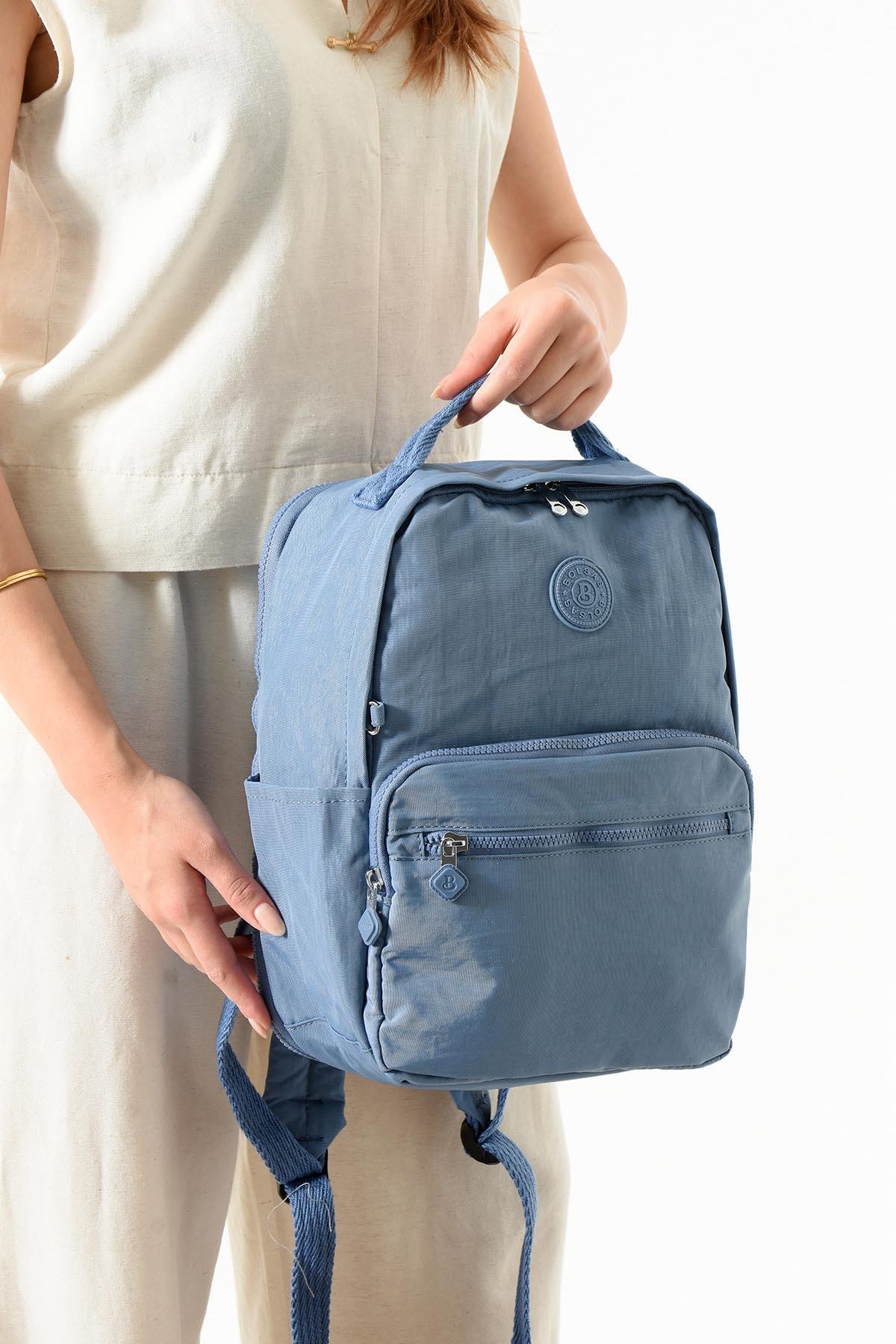 Bolsas Kadın Sırt Çanta Mavi 1097