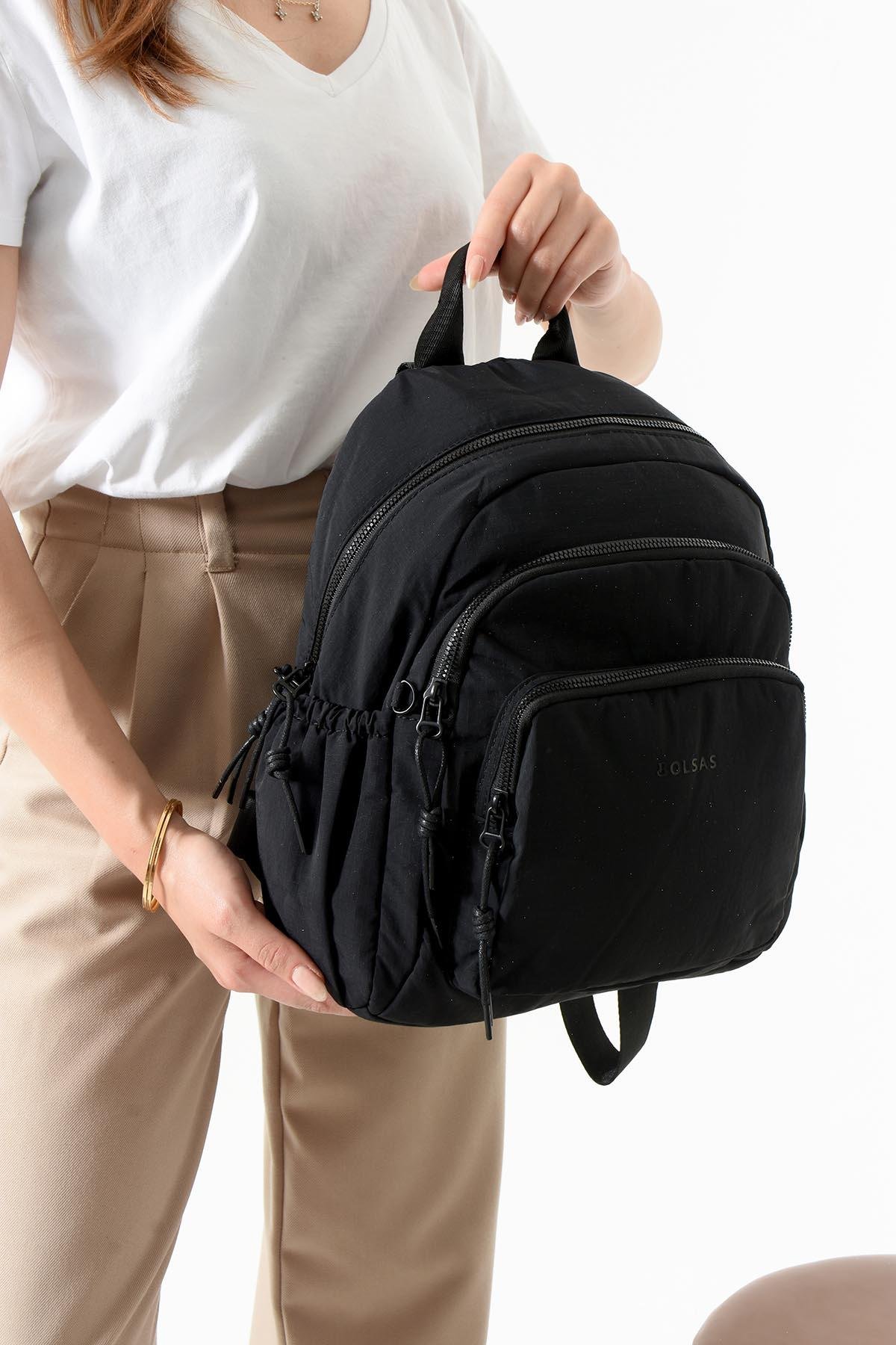 Bolsas Kadın Sırt Çanta Siyah 1109