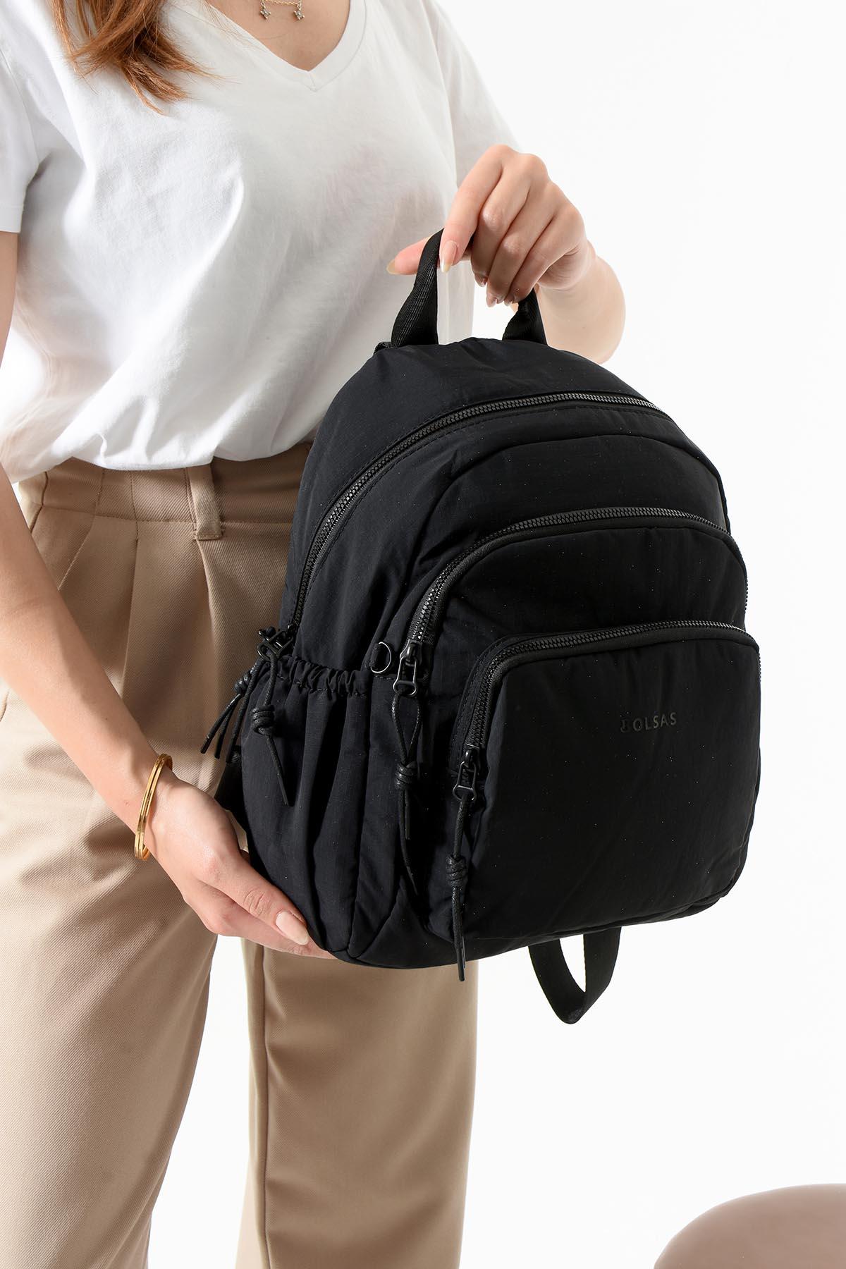 Bolsas Kadın Sırt Çanta Siyah 1109